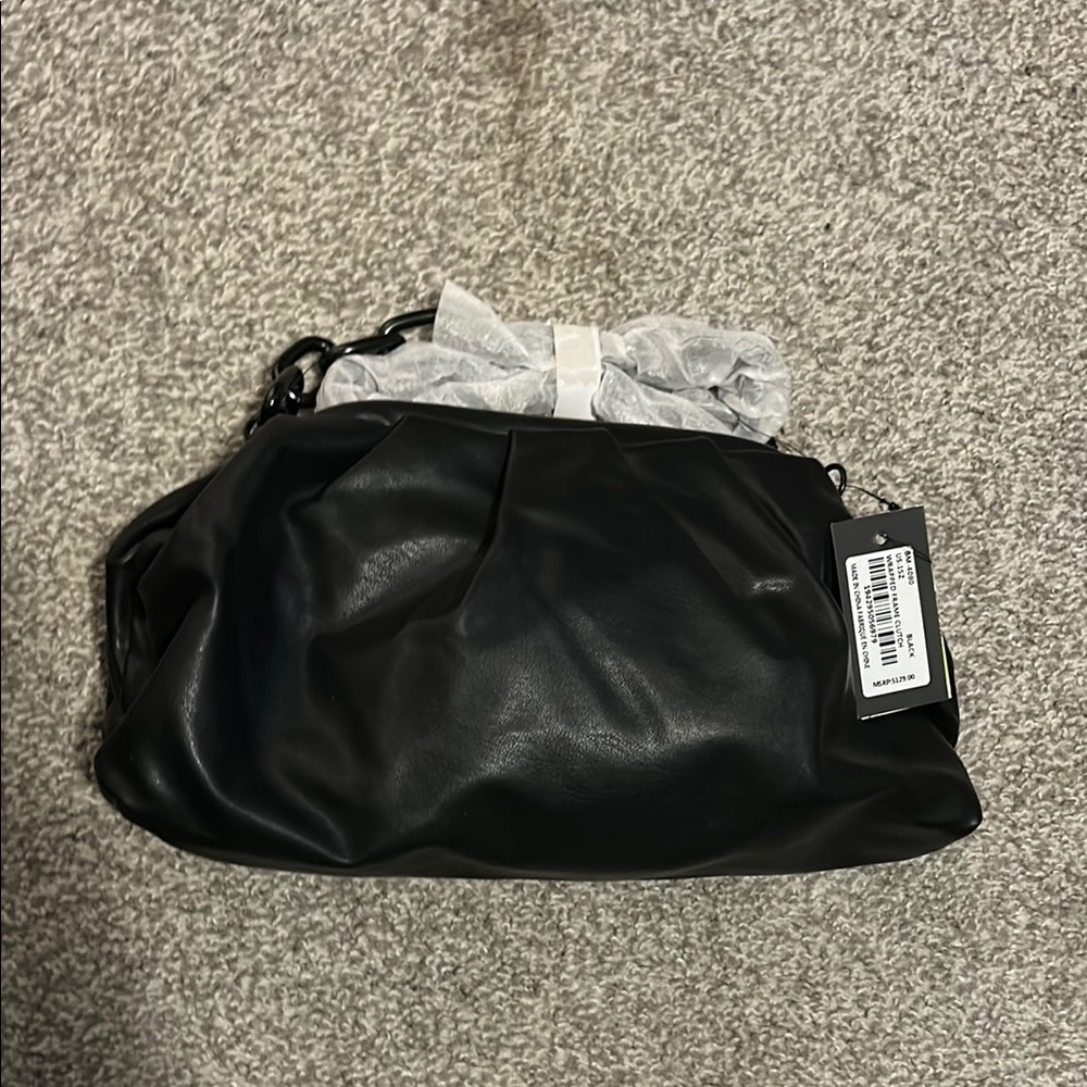 Badgely Mischka Black Women's purse with chain strap